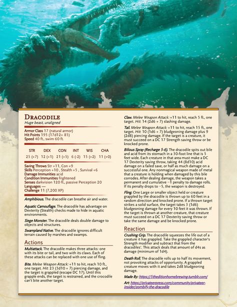 False Hydra, Rpg Creatures, Ocean Monsters, Dnd Inspiration, Monster Ideas, Dnd Stories, Dungeon Master's Guide, Dungeons And Dragons 5e, Dnd 5e Homebrew