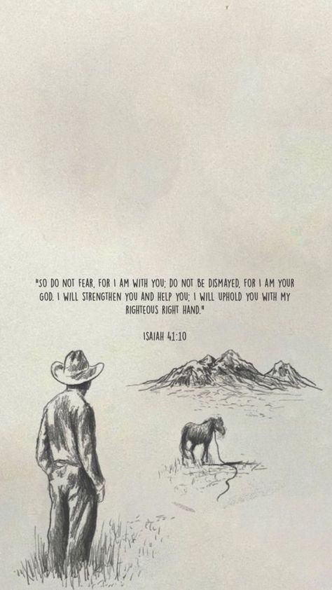 #bibleverses #cowboy @maerfort Western Bible Verses, Cowboy Love Quotes, Country Tattoos For Guys, Bible Verse Wallpaper Iphone, Western Wallpaper, Western Quotes, Cowboy Quotes, Widget Board, Verse Wallpaper