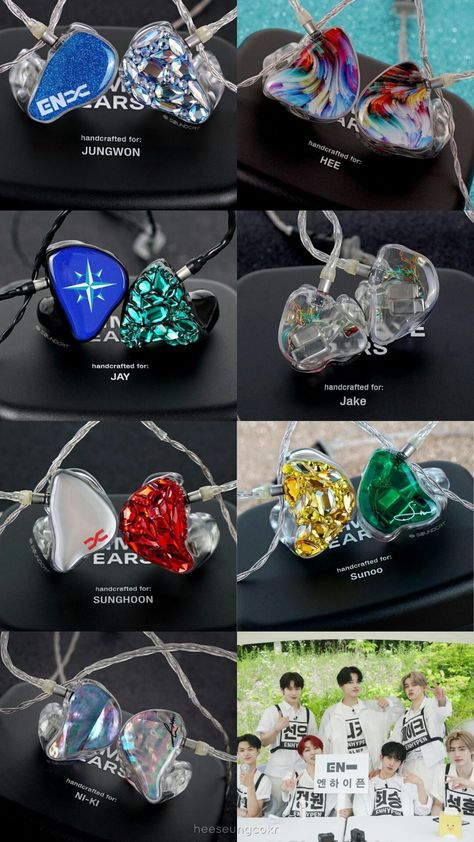 PHOTO | 220811 | @/soundcat_custom_gallery on instagram posted ENHYPEN’s customized In-ear Monitors. Ear Piece Kpop, Enhypen Birthday Date, Writing Songs Inspiration, Ear Monitors, Cool Tech Gadgets Electronics, Inspirational Songs, In Ear Monitors, Fandom Kpop, Treasure Planet