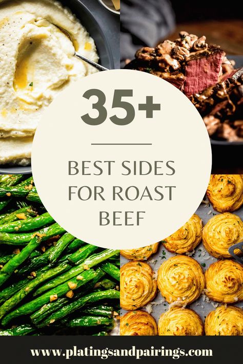 Roast Beef Dinner Sides, Sides For Roast, Sides For Roast Beef, Roast Beef Side Dishes, Christmas Dinner Recipes Sides, Roast Dinner Side Dishes, Christmas Roast Beef, Lamb Side Dishes, Roast Dinner Sides