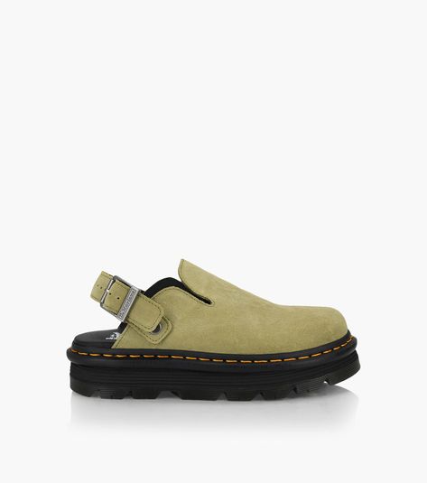 DR. MARTENS ZEBZAG MULE - Suede | BrownsShoes Dr Marten Zebzag Mules Outfit, Doc Martens Zebzag Mules, Doc Mules, Doc Marten Mules, Dr Martens Mules Outfit, Martens Zebzag, Dr Martens Mules, Pink Doc Martens, Mules Outfit