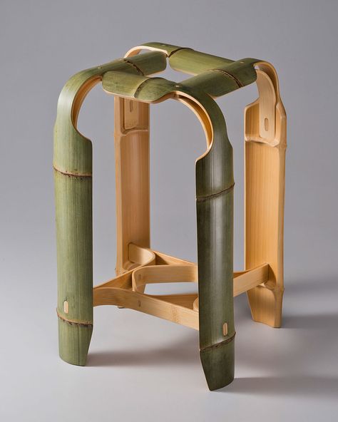 The Ching Chair No.2 by Ta-Chih Lin @tachihlin & Yi-Fan Hsieh 😍 Bamboo Furniture Diy, Bamboo Furniture Design, Bamboo Diy, Bamboo Building, Bamboo House Design, Bamboo Structure, Bamboo Architecture, Bamboo Decor, Bamboo Construction