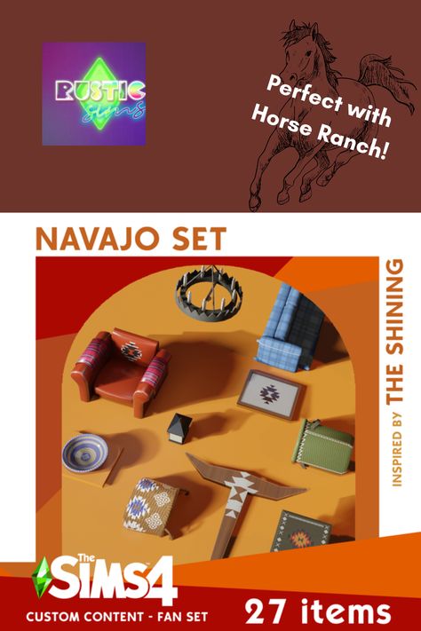 #Sims4CC #Sims4Horses #HorseRanchPack Sims 4 Mexico Cc, Ts4 Native American Cc, Sims 4 Latin Cc, Sims Western Cc, Native American Cc Sims 4, Sims 4 Safari Cc, Sims 4 Cc Western Decor, Sims4 Country Cc, Country Sims 4 Cc