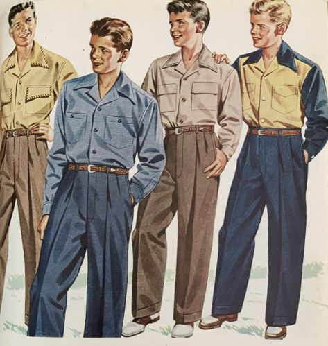 40s Fashion Mens, 1940s Menswear, 1940s Fashion Menswear, 1940s Mens Clothing, 1940s Aesthetic, Casual Vintage Outfits, 1940s Mens Fashion, Fashion 40s, Dapper Gentleman Style