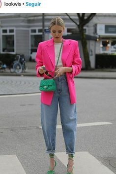 Pink Blazer Outfit, Fashion Trends Fall, Fall Fashion 2022, 2022 Fashion Trends, Color Combos Outfit, Color Blocking Outfits, Skandinavian Fashion, Nashville Outfits, Blazer Outfit