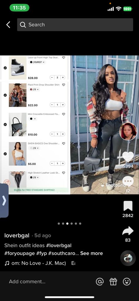 Shein Baddie Outfits, Baddie Outfits Black, Shein Haul, Girl Streetwear, Drop Shoulder Shirt, Shein Outfits, Swag Outfits For Girls, Streetwear Outfits, Fall Fashion Outfits