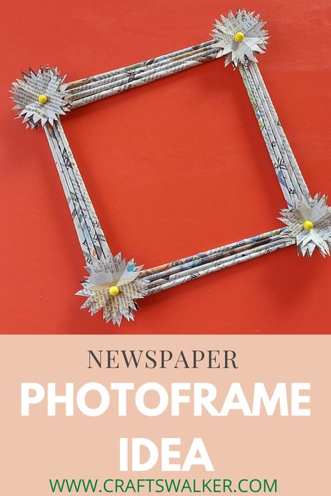 Crafts With Old Newspapers, Newspaper Craft For Kids, Craft With Newspaper Creative, Recycling Ideas For School Projects, Newspaper Crafts For Kids, Newspaper Crafts Easy, Craft With Newspaper, Recycling Ideas For School, News Paper Crafts