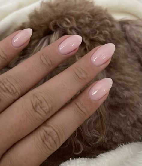 Nail Ink, Opi Gel Nails, Basic Nails, Minimalist Nails, Almond Nails, Cute Acrylic Nails, Christmas Nails, Simple Nails, How To Do Nails