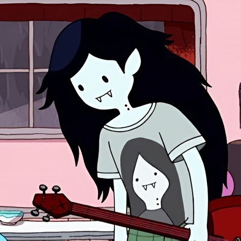 Adventure Time Vampire, Marceline Pfp, Adventure Cartoon, Marceline And Bubblegum, Adventure Time Characters, Marceline The Vampire Queen, Time Icon, Adventure Time Cartoon, Adventure Time Marceline