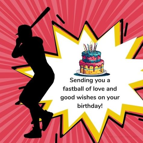 Baseball Birthday Wishes: In the world of sports, few games captivate hearts and minds quite like baseball. It's a sport steeped in tradition, nostalgia, and camaraderie, making it the perfect backdrop for a memorable birthday celebration. Baseball birthday wishes are more than just greetings; they're an invitation to step onto the diamond of life, swing for the fences, and round the bases of another year filled with adventures. Also Read: 170+ Birthday Wishes for Cousin In this artic... Baseball Birthday Wishes, Happy Birthday Baseball Wishes, Happy Birthday Softball Wishes, Baseball Birthday Cards, Birthday Wishes For Cousin, Happy Birthday Baseball, Happy Birthday Wishes For Him, Happy Birthday Grandson, Happy Birthday Nephew