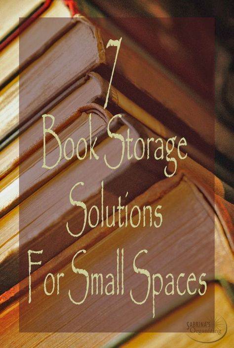 Small Space Book Storage, Book Storage Small Space, Storage Solutions For Small Spaces, Small Office Storage, Bookshelves For Small Spaces, Small Closet Storage, Small House Organization, Office Storage Solutions, Inspiring Books