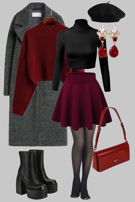 Gaun Fashion, Trendy Outfits Winter, Winter Fashion Outfits Casual, Neue Outfits, Everyday Fashion Outfits, Trendy Fall Outfits, Modest Fashion Outfits, Looks Chic, Looks Style