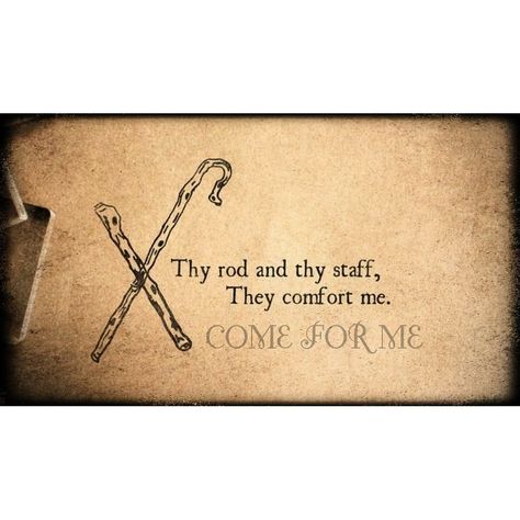 Thy Rod and Thy Staff: #Lord, come for me and  #ComfortMe when in the midst of mine enemies. #STEELYourMind #ManuFortiMinistries #Psalm23_4 #Psalm110_2 #ThyRodAndThyStaff #RodOfThyStrength Rod And Staff Tattoo, Psalm 23 Tattoo, Staff Tattoo, Boys Tattoo, King Of Heaven, Rod And Staff, Christian Tattoo, Prodigal Son, Leg Sleeve