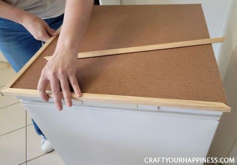 Chest Freezer Cover, Hidden Chest Freezer, Hide A Chest Freezer, Hidden Freezer Chest, Chest Freezer Disguise, Hiding Deep Freezer, How To Hide Deep Freezer, Refrigerator Cabinet, Chest Freezer