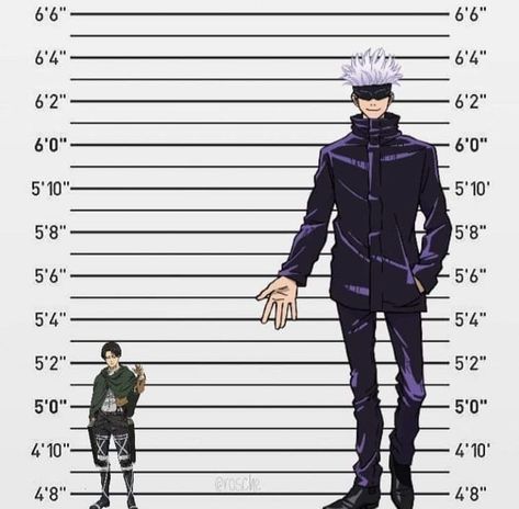 Gojo Height, Guren No Yumiya, Gege Akutami, Juju On That Beat, Attack On Titan Art, My Man, Gojo Satoru, Image Macro, Funny Anime Pics