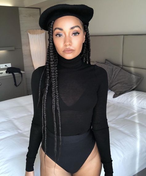 Jesy Nelson, Lm5 Photoshoot, Beret Outfit, Litte Mix, Theatrical Romantic, Leigh Ann, Leigh Anne, Leigh Anne Pinnock, Girls Braids