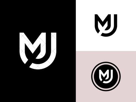 Jm Logo, Mj Logo, Single Letter Logo Design, Transportation Logo, Good Logo, Coin Logo, Unique Monogram, Initials Logo Design, Text Logo Design