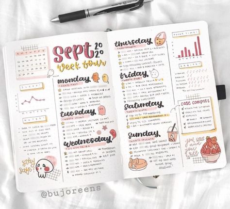 Fall Bullet Journal, Marble Contact Paper, Daily Bullet Journal, Bullet Journal Ideas Templates, Journal Layouts, The Great Pumpkin, Bullet Planner, Bullet Journal Weekly Spread, Great Pumpkin