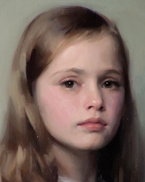 Face Oil Painting, Family Dress, Oil Painting Inspiration, Old Portraits, Portraiture Painting, Representational Art, Digital Portrait Art, Figurative Artists, Painting Of Girl