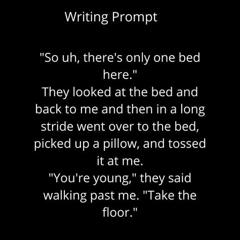 One Bed Writing Prompts, One Bed Prompt, One Bed Trope Prompts, One Bed Trope Books, Only One Bed Prompt, Only One Bed Trope, Wattpad Prompts, One Bed Trope, Prompts Romance