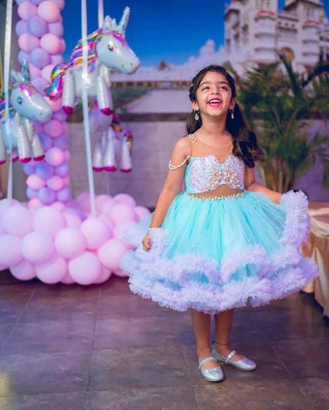 Mermaid Birthday Outfit, Frocks For Kids, Mermaid Ball Gown, Mermaid Theme Birthday Party, Mermaid Birthday Cakes, 1st Birthday Pictures, Kids Frocks Design