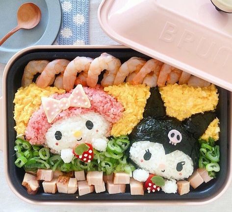 Rice Bento, Hello Kitty Food, Resep Starbuck, Japanese Food Bento, Bento Ideas, Cute Bento, Amazing Food Decoration, Kawaii Cooking, Closer To God