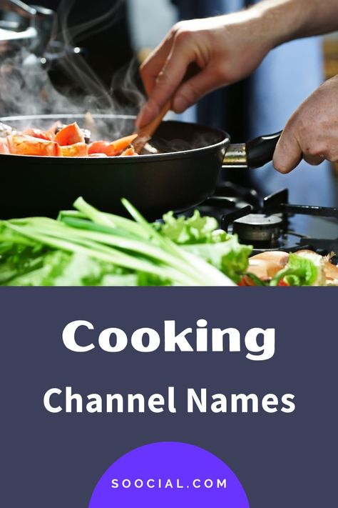 Youtube Food Channel Name Ideas, Youtube Cooking Channel Name Ideas, Channel Name Ideas, Youtube Channel Name Ideas, Youtube Names, Names Ideas, Food Channel, Cooking Channel, Name Ideas