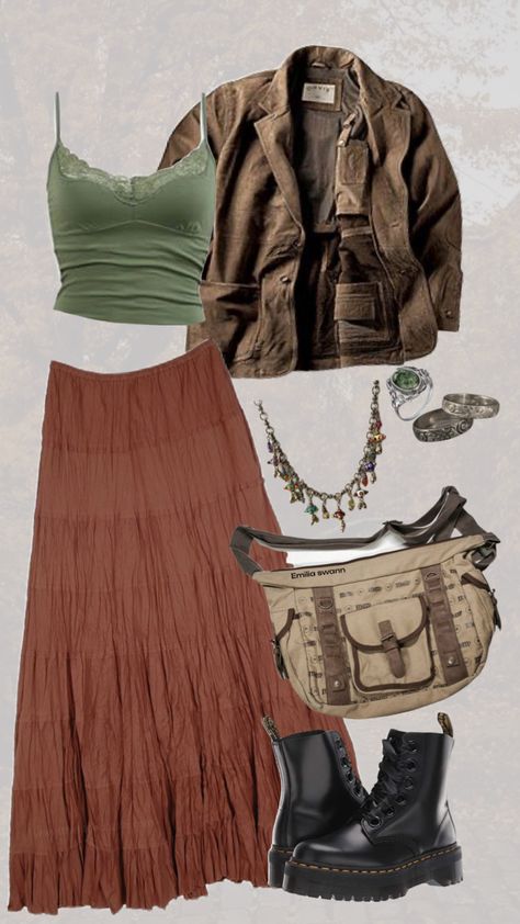 Grunge Hippie Outfits, Grunge Fairy Outfit, Hippie Aesthetic Outfit, Boho Grunge Outfits, Indie Grunge Outfits, Fairy Grunge Outfit, Grunge Outfits 90s, Fairy Outfit, Grunge Outfit