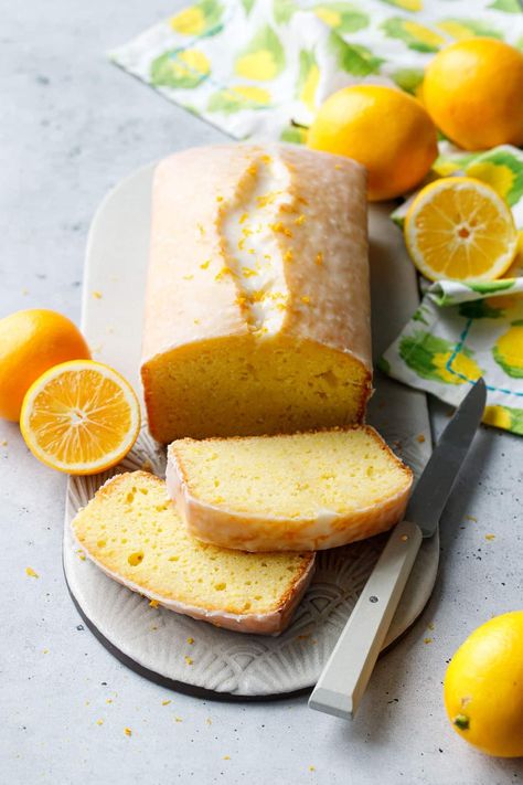 Meyer Lemon Olive Oil Loaf Cake Recipe Olive Oil Loaf Cake, Oil Cake Recipe, Olive Oil Cake Recipe, Lemon Olive Oil Cake, Simple Cakes, Lemon Loaf Cake, Lemon Pound Cake Recipe, Loaf Cake Recipes, Ricotta Cake