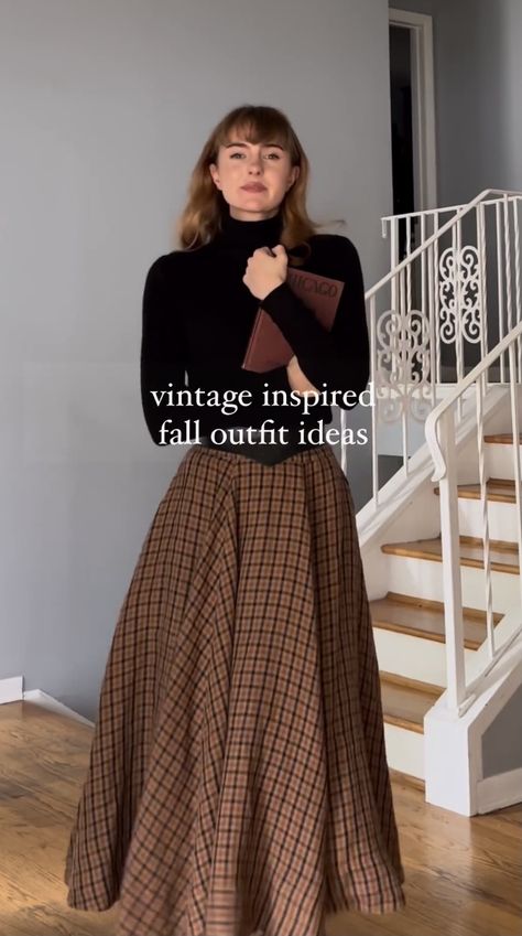 Winter Outfits Vintage, Academia Outfits, Outfits For Fall, Academia Style, Outfits Vintage, Cottagecore Outfits, Old Fashion Dresses, Cottagecore Fashion, Modest Wear