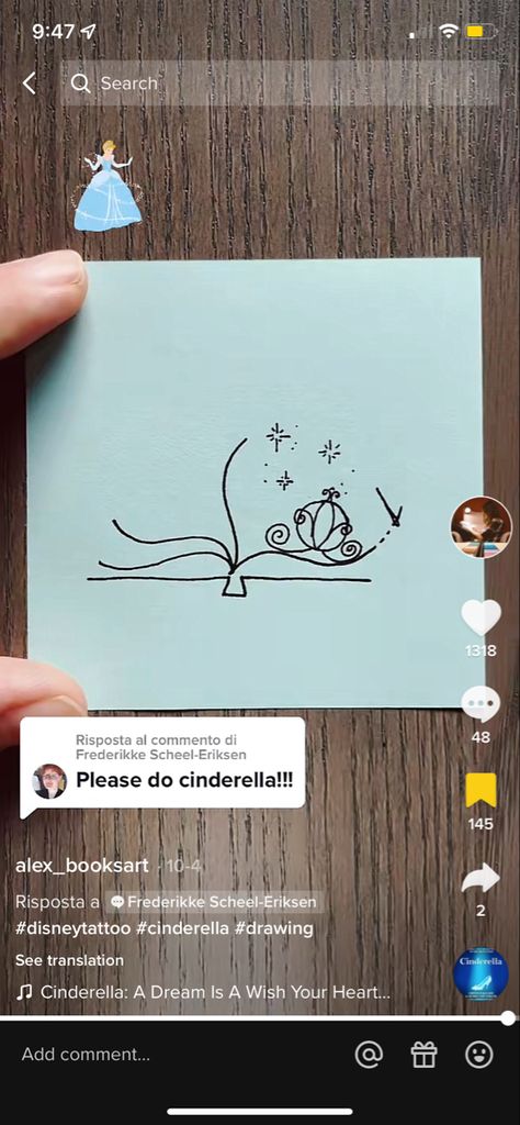 Tiny Cinderella Tattoo, Cinderella Tattoo Ideas, Cinderella Tattoos, Cinderella Tattoo, Line Art Tattoos, Best Friend Tattoos, Friend Tattoos, Fine Line Tattoos, Line Tattoos