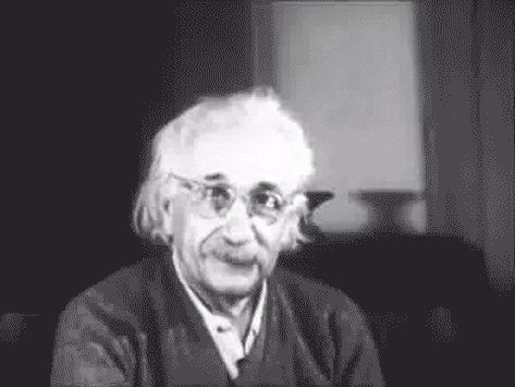 via GIPHY   A. Einstein, rock star of the scientific world! Funny Einstein, Science Gif, Science Nerd, Rock Star, Albert Einstein, Einstein, Funny Gif, Historical Figures, Science