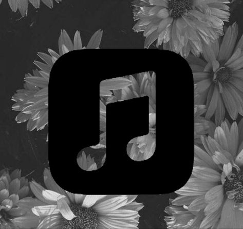 Dark Apple Icons, Apple Music Icon Aesthetic, Aesthetic Apple Music, Apple Music Icon, Pandora Music, Aesthetic App Icons, Apple Icon, Music App, Music Logo