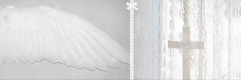 Angel Banner Discord, White Tumblr Header, Angelcore Header, Angel Header, Angel Core Twitter Header, Angel Banner, Angelcore Banner, Twitter Headers Aesthetic, Angel Aesthetic Header