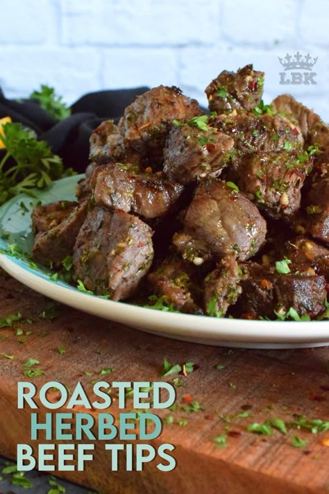 Steak Tips In Oven, Recipes For Beef Tips, Tenderloin Tips Recipe, Beef Tip, Beef Tips And Noodles, Sirloin Tip Steak, Recipes For Beef, Beef Tip Recipes, Simple Marinade