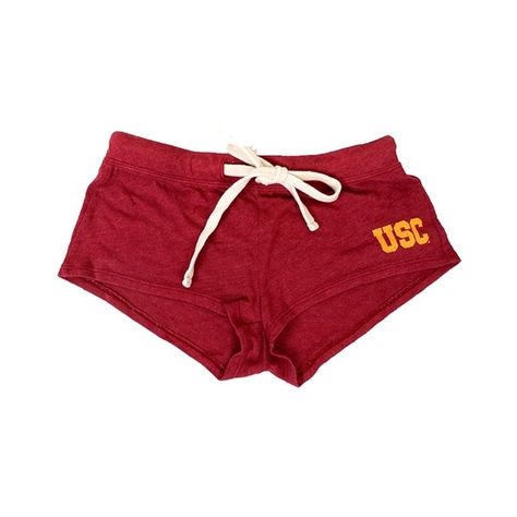 USC Women's Cardinal Drawstring Short ($29) ❤ liked on Polyvore featuring shorts, bottoms, jeans // skirts // shorts, drawstring shorts, draw string shorts and short shorts Fame Clothes, Pajamas Short, Shorts Pajamas, Cute Clothing Stores, Y2k Shorts, Baggy Pants, Print Shorts, Shorts Jeans, 2000s Fashion