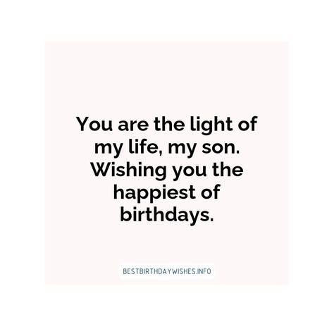 Birthdays are a special occasion to honor and celebrate the special bond between a mother and her son. As a mom, it is a unique opportunity to express... | # #BirthdayWishes Check more at https://www.ehindijokes.com/birthday-wishes-for-son-from-mom/ Bday Wishes For Son From Mother, Birthday Wishes For Son From Mom, Son's Birthday Wishes From Mom, Wishes For Son From Mom, For Son From Mom, Heartfelt Birthday Wishes, Birthday Wishes For Mother, Birthday Wishes For Son, Children Quotes