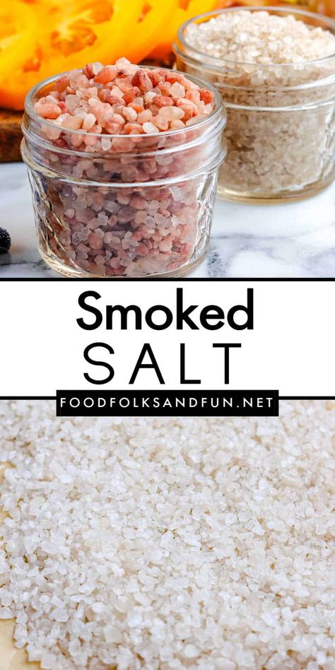 Diy Smoked Salt, Smoked Salt Recipe How To Make, Flavoured Salt Recipes, Smoked Salt Recipe, Smoked Spices, Infused Salt Recipes, Herb Salts, Flavored Salts Recipes, Herb Salt Recipe