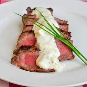 Easy Blue Cheese Sauce - A simple to prepare creamy, delicious blue cheese sauce to serve with grilled steak or roast beef or as a dip for veggies! Cheese Sauce For Steak, Blue Cheese Sauce, Rock Recipes, Veggie Dip, Weekday Meals, Cheesy Sauce, Fire Cooking, Steak Sauce, Roast Beef