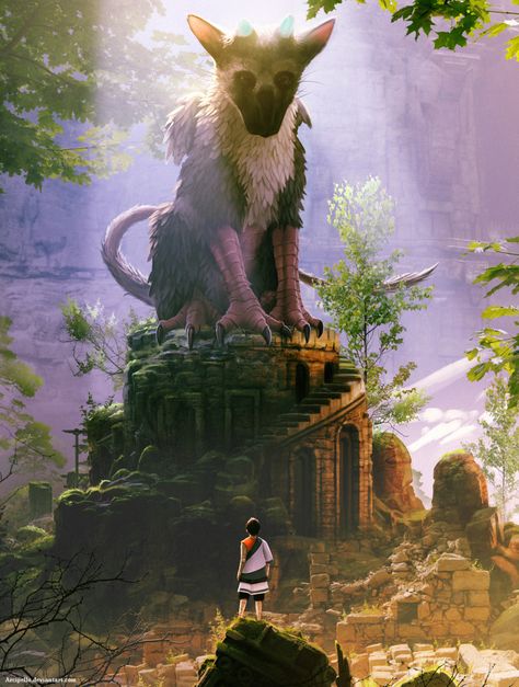 The Last Guardian, Last Guardian, Fan Art, Fan, Art