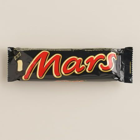 The Mars Bar is a candy classic, though this European favorite is somewhat hard to find. A delicious blend of milk chocolate, nougat and caramel, this legendary candy bar was created in 1932 by Forrest Edward Mars and has been satisfying cravings ever since. Color: Brown. Bar Tattoo, Mars Bar, Caramel Bars, Chocolate Snacks, Kit Kat, Favorite Snack, Milk Chocolate, Hard To Find, Chocolate Milk