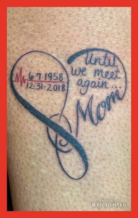 Memorial Tattoos Mom, Rip Tattoos, Tattoos Mom, Mother Tattoo, Rip Tattoos For Mom, Tribute Tattoo, Tattoos For Mom, Memorial Tattoo Quotes, In Loving Memory Tattoos