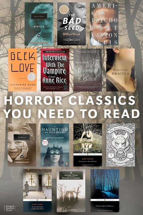 How To Read Books, Horror Book Recommendations, Psychological Horror Books, Book Suggestions Reading Lists, Classic Books To Read List, Horror Books To Read, Classic Books To Read, Classical Books, Classics To Read