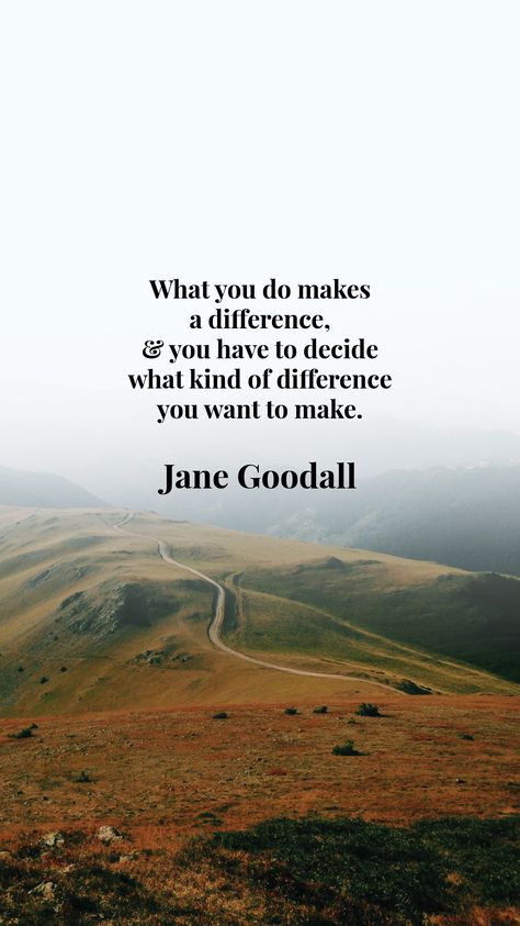 Do Different Quotes, Accept The Life You Have, Use Your Gifts Quote, Being A Good Example Quotes, What You Do Makes A Difference, Quotes On Differences, One Person Can Make A Difference Quotes, I Want To Make A Difference Quotes, Do Things Differently Quotes