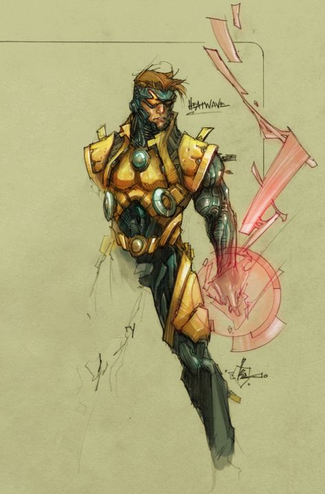 Cow Character, Kenneth Rocafort, Top Cow, Marvel Comic Character, Character Sketches, Comic Games, Superhero Design, Image Comics, Comic Book Artists