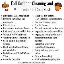 Outdoor Fall Home Maintenance Checklist (Free Printable) - Canadian Budget Binder Fall Home Maintenance, Fall Maintenance, Bushes And Shrubs, House Organization, Home Maintenance Checklist, Fall Cleaning, Maintenance Checklist, Outdoor Cleaning, Home Building Tips