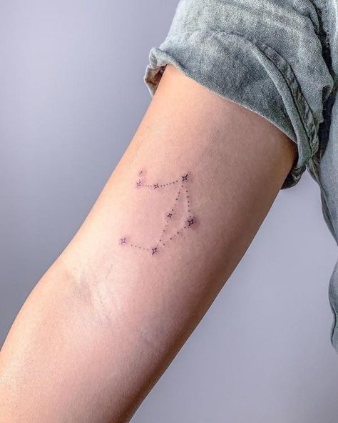 20+ Small Libra Tattoo Ideas - Tattoo Drawings - HARUNMUDAK Libra Tattoo Star Sign, Libra Constellation Tattoo Hand, Libra Tattoo Stars, Libra Constellation Tattoo Minimalist, Libra Star Sign Tattoo, Libra Tattoo Constellation, Zodiac Tattoos Constellation, Libra Star Constellation Tattoo, Libra Hand Tattoo