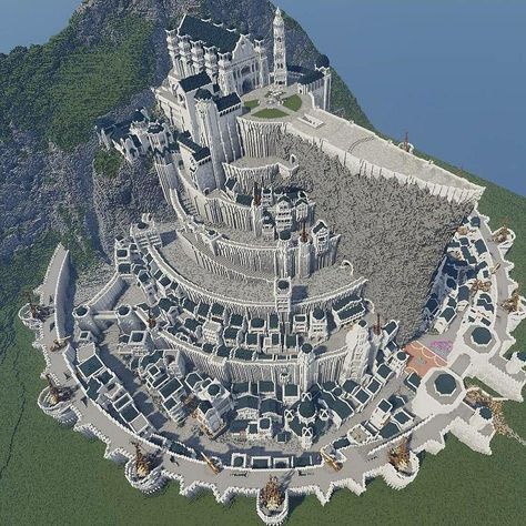 Hogwarts Minecraft, Minecraft Castle Blueprints, Mega Base, Minecraft Castle Designs, Minecraft Kingdom, Minecraft Building Guide, Mc Ideas, Minecraft Structures, Bangunan Minecraft