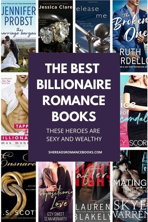 Billionaire Romance Novels Featuring Hot Heroes with Big Bank Accounts – She Reads Romance Books Billionaire Romance Novels, Hot Romance Books, Billionaire Romance Books, Sports Romance Books, Billionaire Books, Free Romance Books, Best Romance Novels, Romance Series Books, Good Romance Books