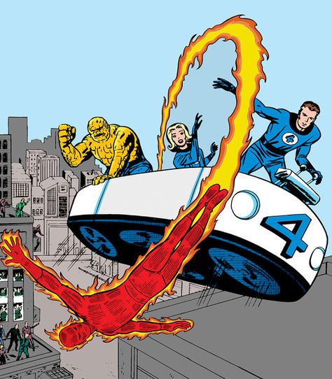 Fantastic Four In Comics Members, Enemies, Powers | Marvel Fantastic Four Marvel, Fantastic Four Comics, The Fantastic Four, Mister Fantastic, Invisible Woman, Superhero Team, Human Torch, Marvel Comics Wallpaper, Marvel Comic Universe